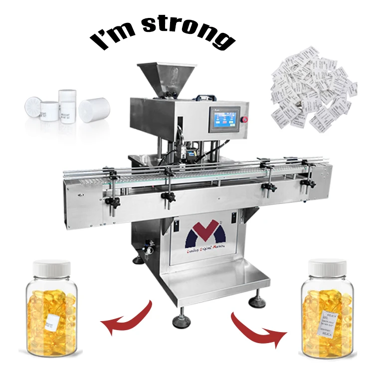 Hot selling machinery deoxidizer inserting column desiccant or packets inserting machine