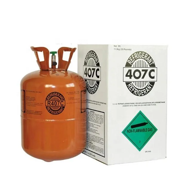 Mixed Gas R134A R125 and R32 Refrigerant R407C Gas