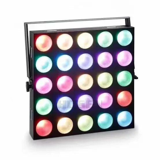 25 шт. 30 Вт 3 в 1 RGB светодиодная Матрица Блиндер луч света