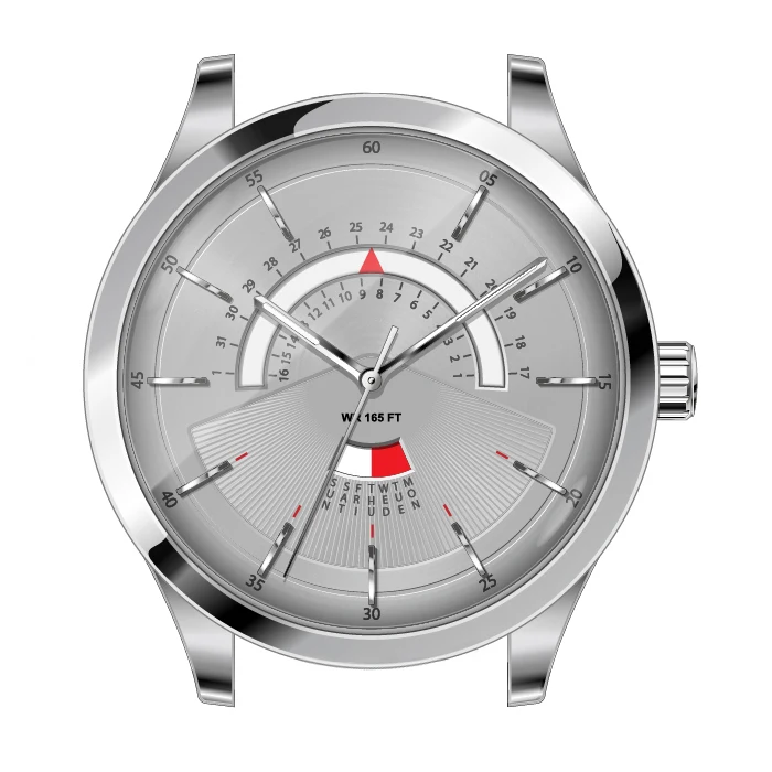 Factory customized stylish men wrist watches Stainless steel  watch manufacturer produce Waterproof men high quality watch