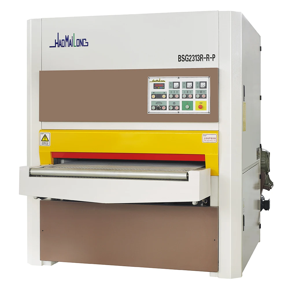 Woodworking Plywood Solid Wood Flooring Wide Belt Sanding Machine BSGQR-R