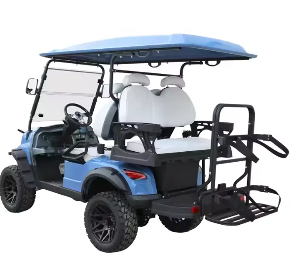 TongCai 2024 new 4-seater electric golf cart With CE certification Off-road golf cart Powerful Tires can be customized
