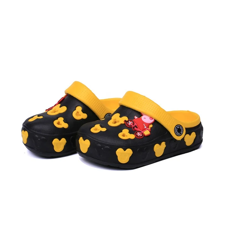 
2020 New Fashion Outdoor Summer EVA Cartoon kids clogs shoe clog sandal Breathable Kids Garden Shoes 