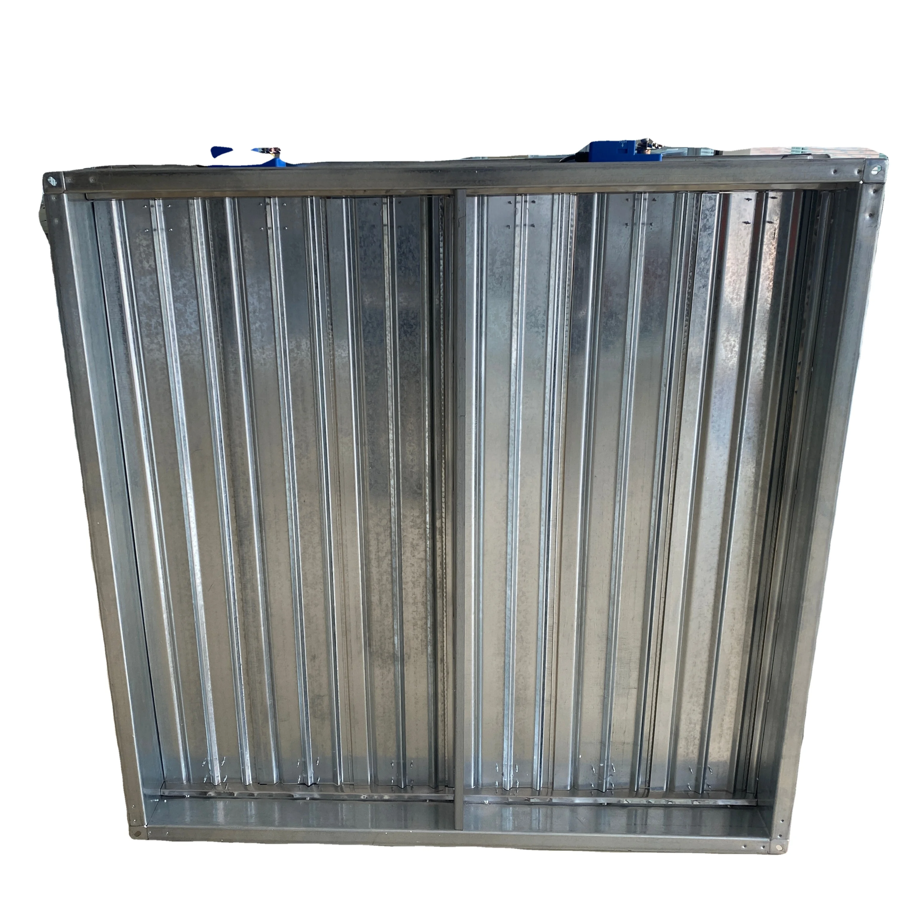 Промышленный стиль HVAC прямоугольный пластиковый демпфер электрическая вентиляция воздуха противопожарный