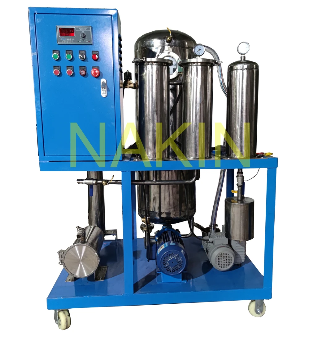 High Vacuum Waste Turbine Oil Purifier Machine/Lubricating Oil recycling machine