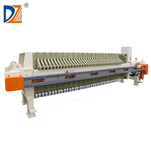 870 chamber membrane filter press for Concentrated mango pulp making machine