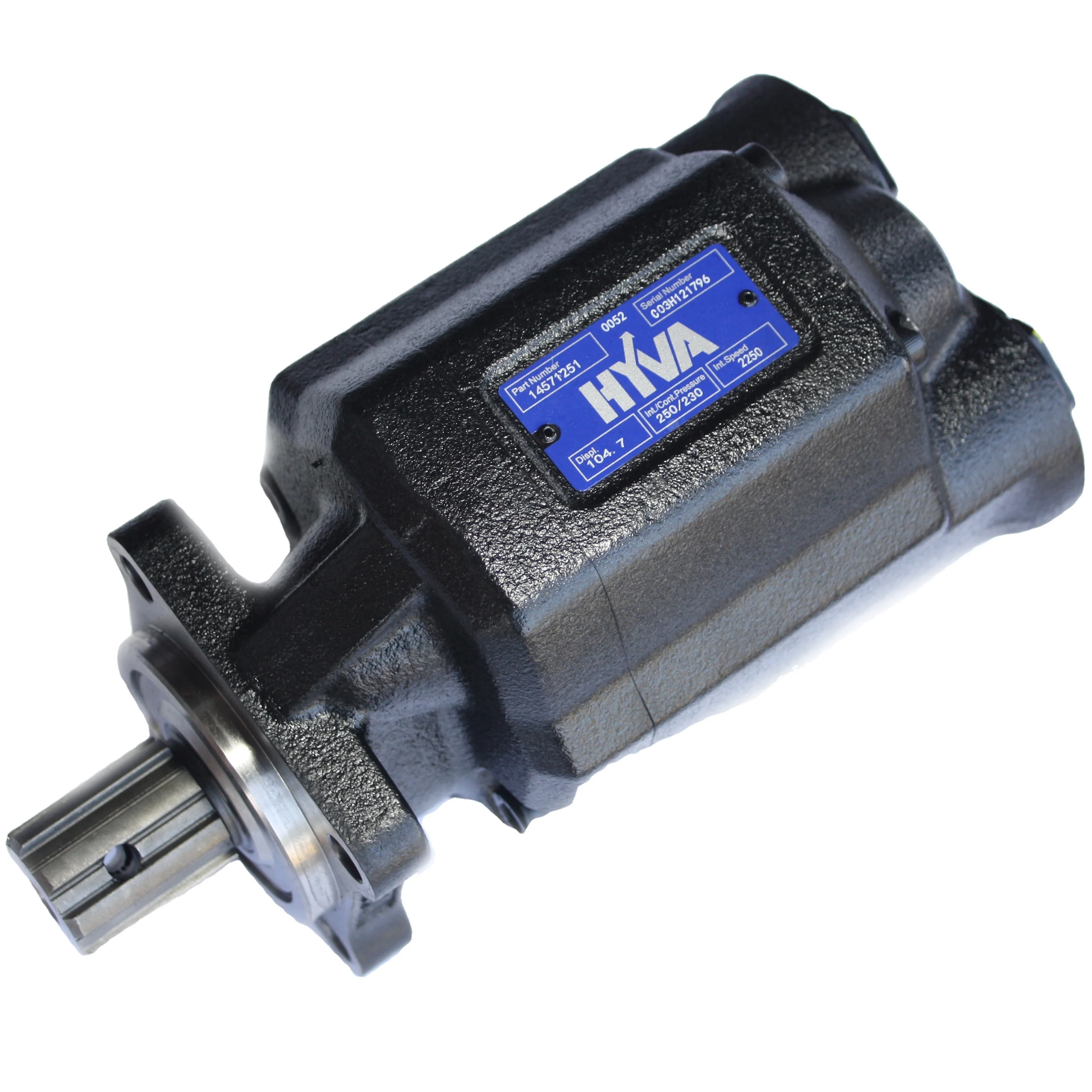 Hydraulic hyva gear pump for dump truck
