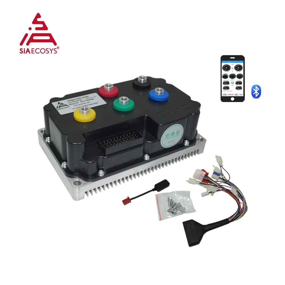 QSMOTOR QS138 3000W V1 V2 70H 72V 100KPH Mid Drive Motor conversion kit with Far Driver ND72530 Controller