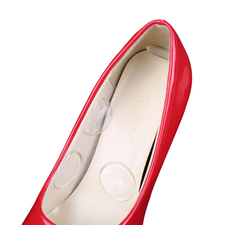 anti friction foot protector transparent soft silicone gel woman high-heel shoe foot pain silicon sticker for shoe