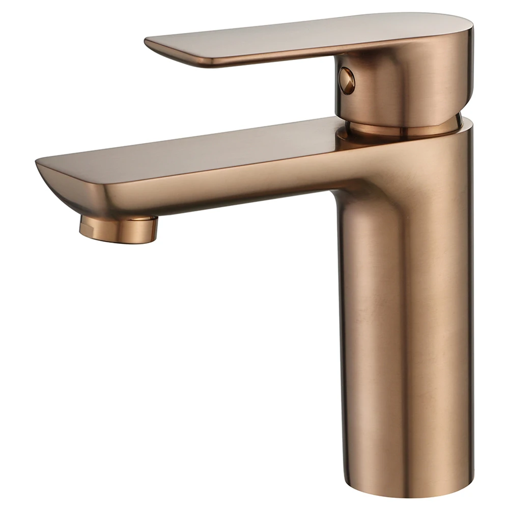 Modern Style Single Hole China Factory Chrome Finished Bathroom Brass Basin Faucet