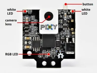 Selected-pixy2 pan/tilt CMUcam5 image recognition color sensor tracking car camera