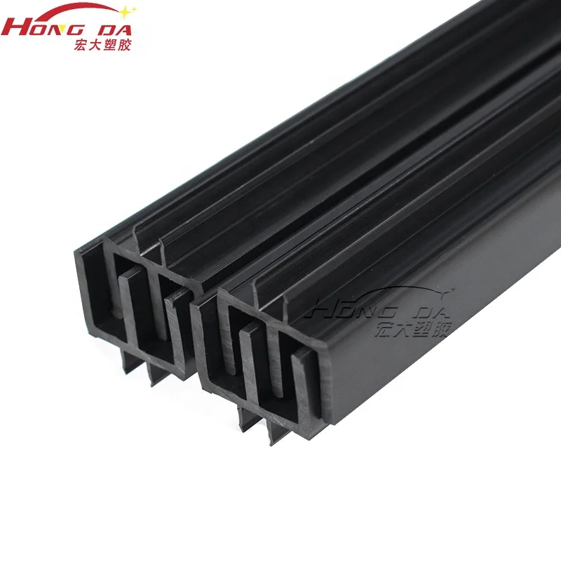 factory cheap price high gloss non-toxic plastic PVC skirting profiles extruded PVC ABS profile for window and dooe