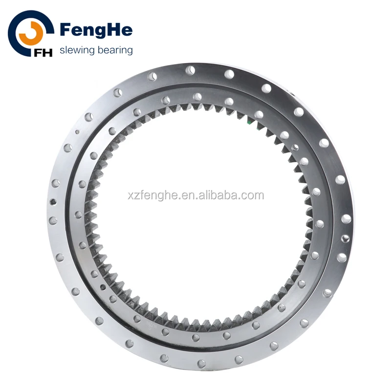 Double row ball slewing bearing without gear Made in China for crane ring gear Slewing bearing for excavator