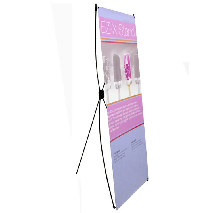 Hot sale factory direct supply exhibition display x banner and stand