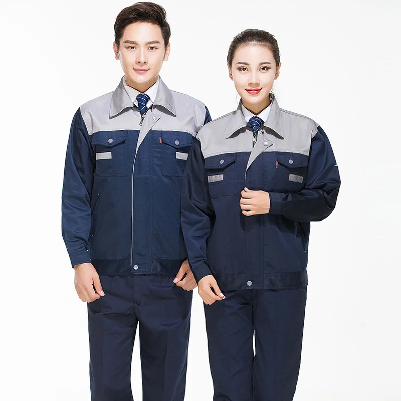 ODM/OEM Long Sleeve Work Clothes Factory Clothing Auto Repair Labor Protection Workwear
