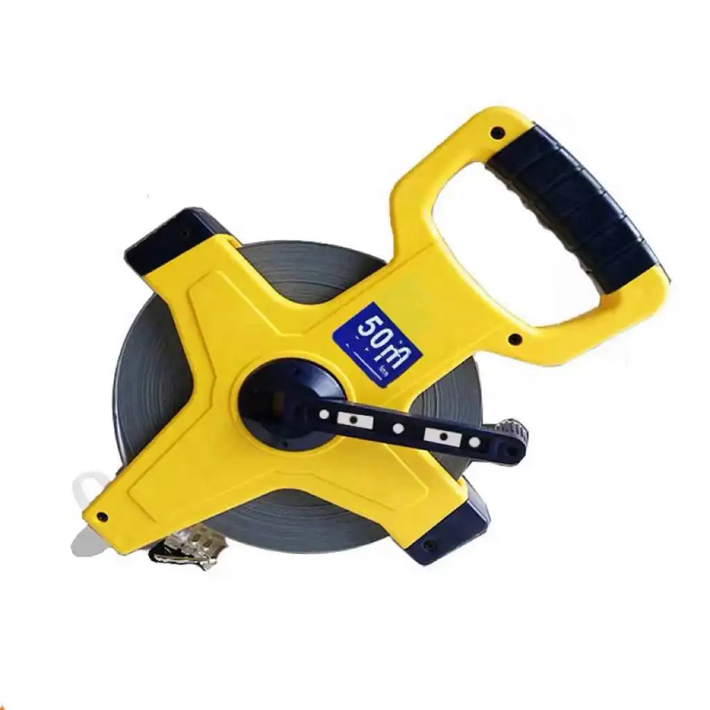 High Quality Hand-held Measuring Steel Tape Measure Ruler Construction Engineering Measurement 1313G 30M 50M 100 M Licheng