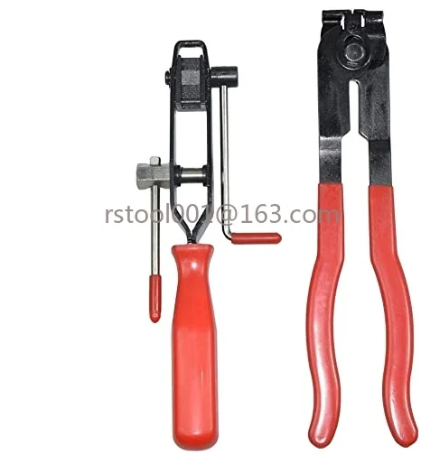 2pcs Auto Cv Joint Boot Clamps Pliers Car Banding Tools Kit Set
