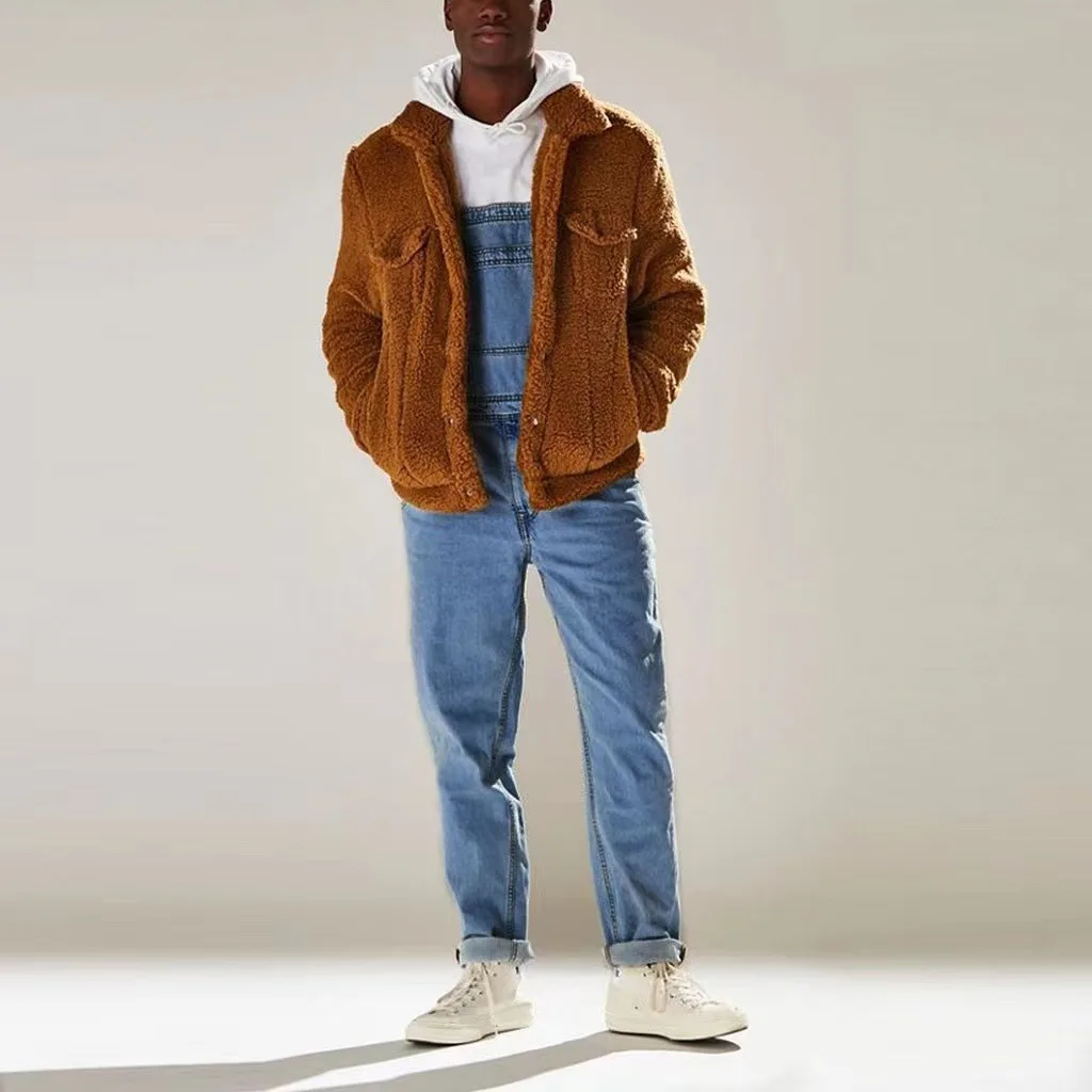 Liu Ming Summer New Arrivals Hip Hop Denim High Waist Full Length Trousers Jeans Jumpsuit Overall For Men