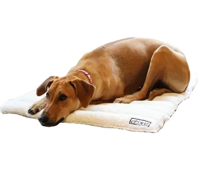 Travel Dog Bed - Portable Mat That Can be Rolled Up - Take Your Pet In a Car or SUV for Outdoor Camping - Or Use Indoor As Large