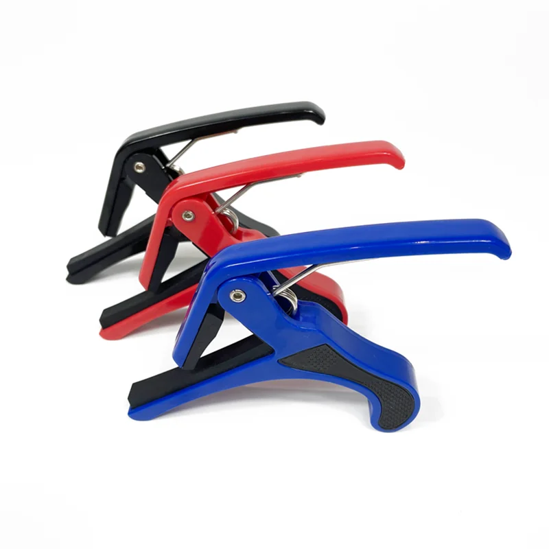 Factory Wholesale colorful cheap large grasp guitar capo tuner