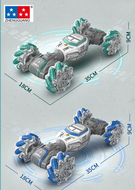  Zhenguang BSCI 2 4G Радиоуправляемый трюковый автомобиль высокоскоростной полностью металлический 4 игрушки для мальчиков движущийся