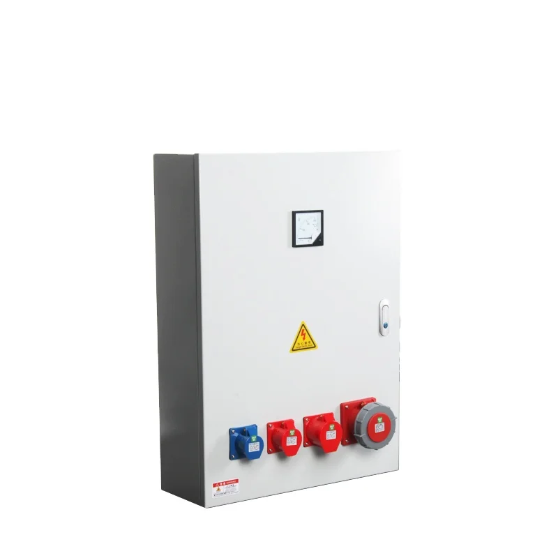 IP66 500*620*180mm CE standard Iron industrial socket box with MCB Cold rolled sheet distribution box