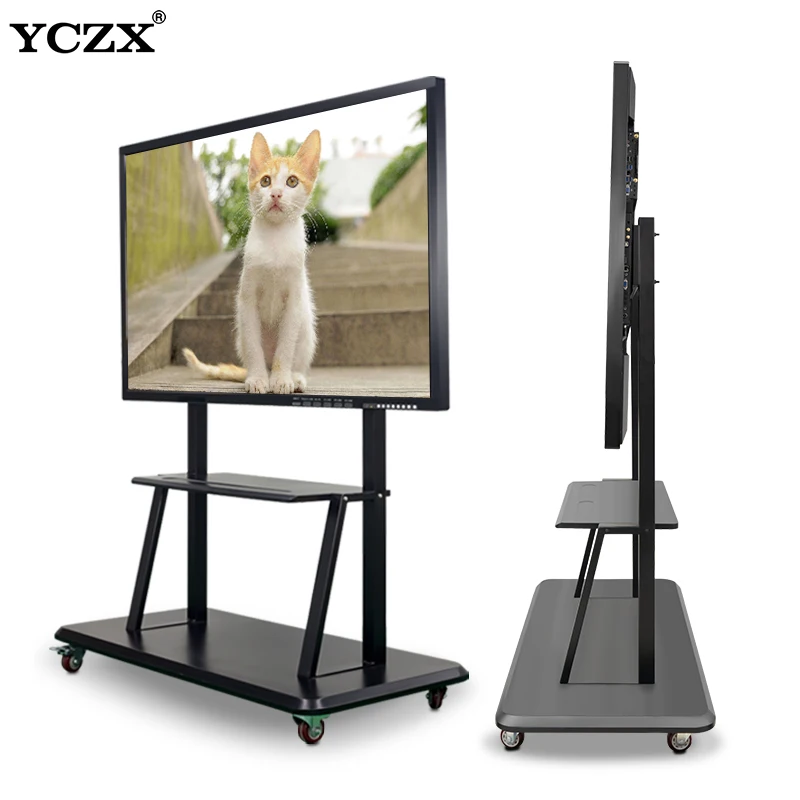 Hot Sale Black Wireless Projection System Optional Interact Touch Smart Board Interactive Panel For Teaching