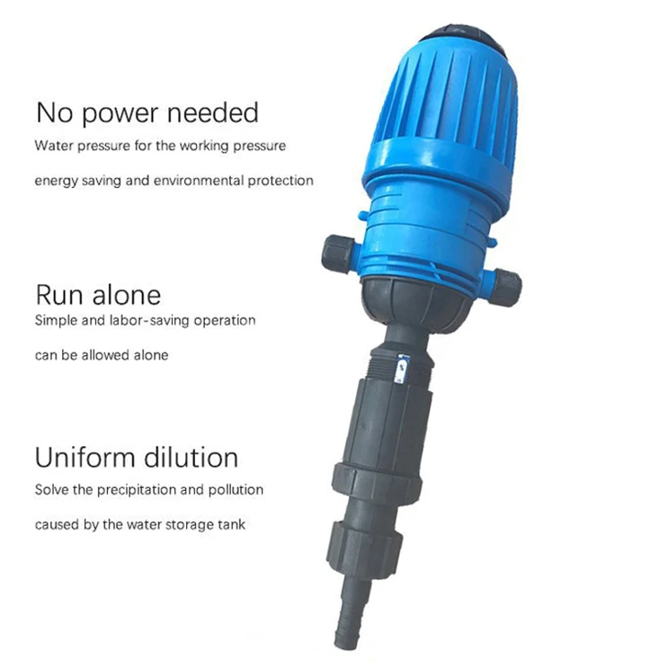 2024 Factory Outlet Hydroponic Fertilization Machine Sprayer Water-driven Nutrient Injector with Customized OBM Support