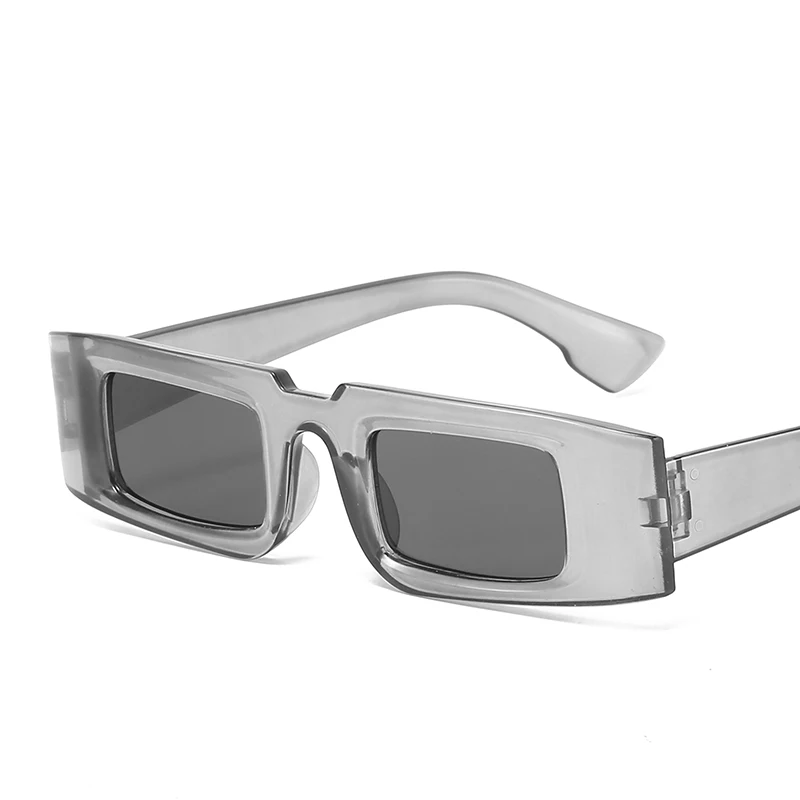Trendy small frame square sun glasses European and American cross-border Personality Elegant Concise Beautiful PC Sunglasses