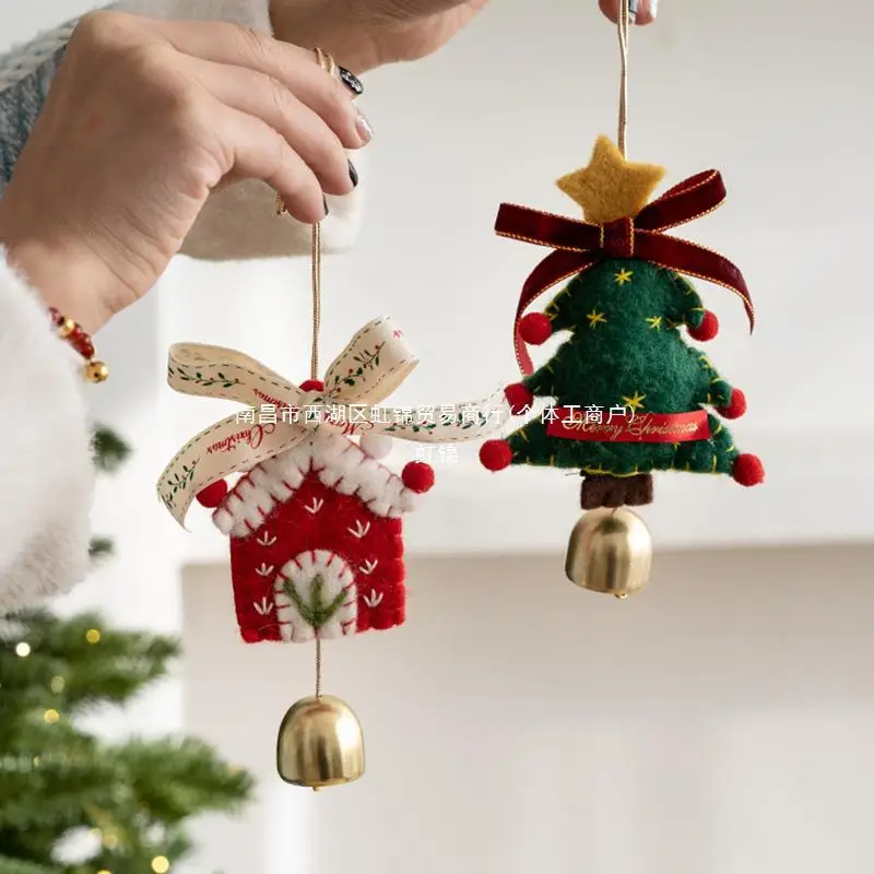 Christmas Painted Alien Ball Christmas Tree Decoration Small Pendant Christmas Gift Pack Car House Snowman wreath Pendant