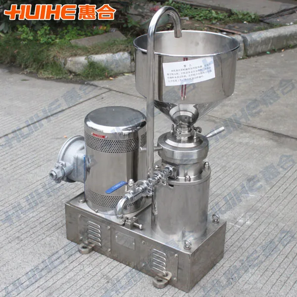 JMS60 раздельная коллоидная мельница, горизонтальная машина для изготовления арахисового масла, варенья, пасты, шлифовальная машина