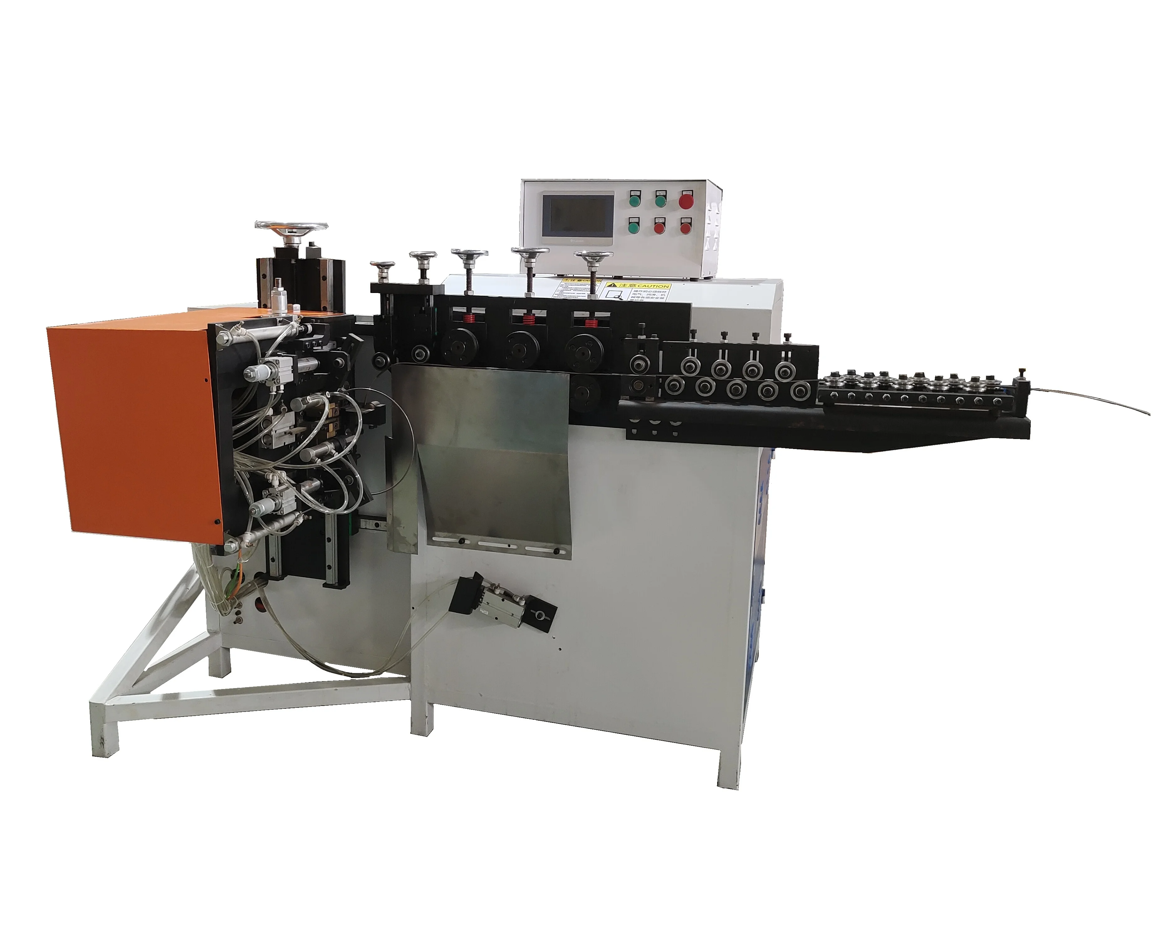 Automatic Wire Ring Forming Coiling and with Butt Welding Machine