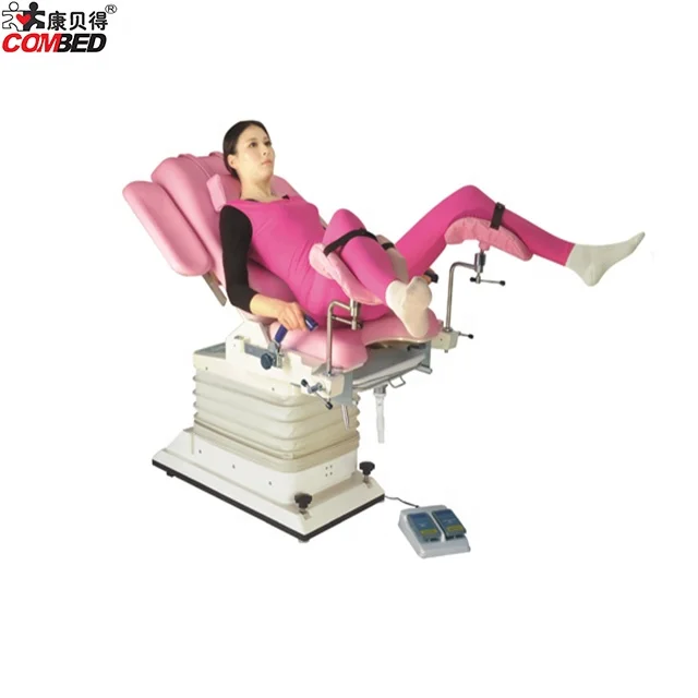 DH-S104B electrical medical obstetric gynecology exam chair clinic with lamp option