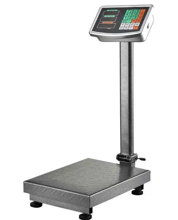 RENKMHE LED/LCD Customizable Size Stainless Steel Digital Platform Scale 60kg 100kg 300kg  RENHEHQ