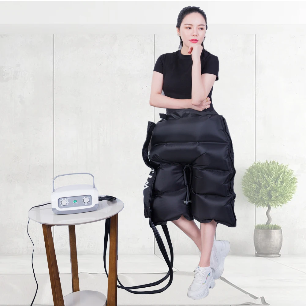 Presoterapia body air compression pump lymphedema leg and foot massager recovery boots for blood circulation