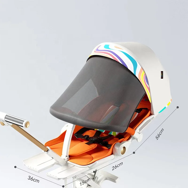 Amazon Hot Selling Light Material Easy to Carry Travel Baby Walkers Hight Quality Rain Cover Luxury Baby Stroller