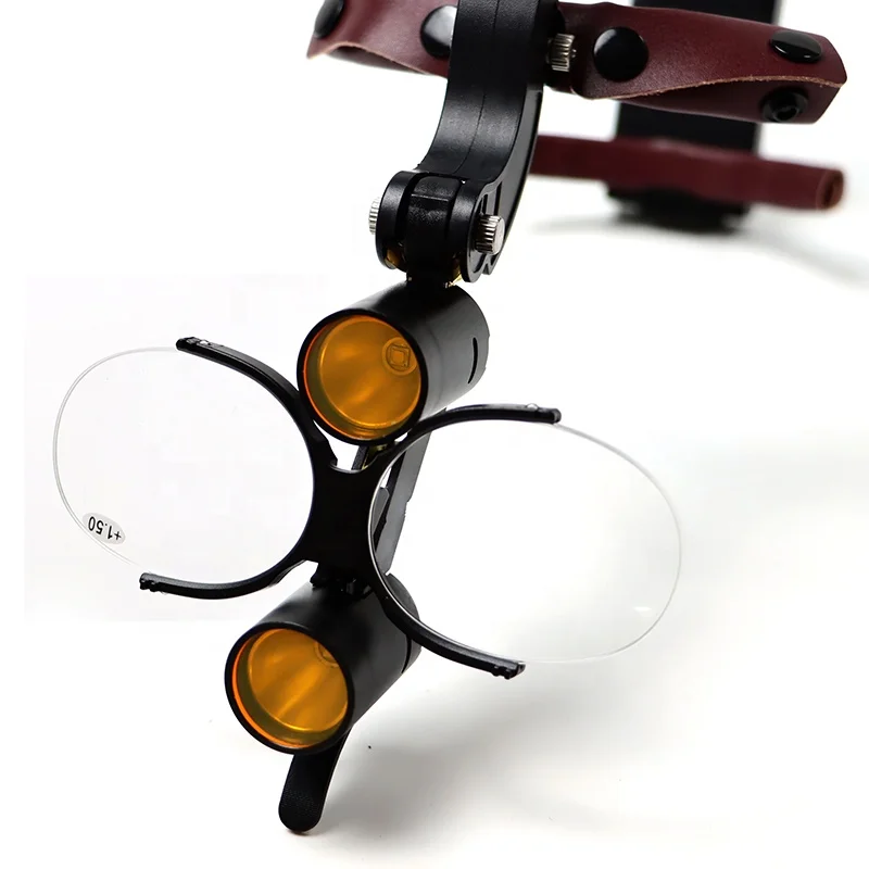 Anteeth New Lab Equipment Dental Magnifier Surgical loupes 5W Led headlight Loupe Binocular Dental Loupe 3.5x