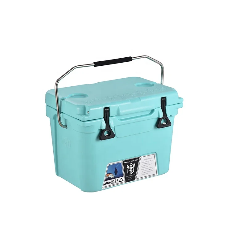 3.5 Gallon High Performance Cooler Camping Drinking Fishing Cans Foam Styrofoam Roto-molded Ice Cooler Box