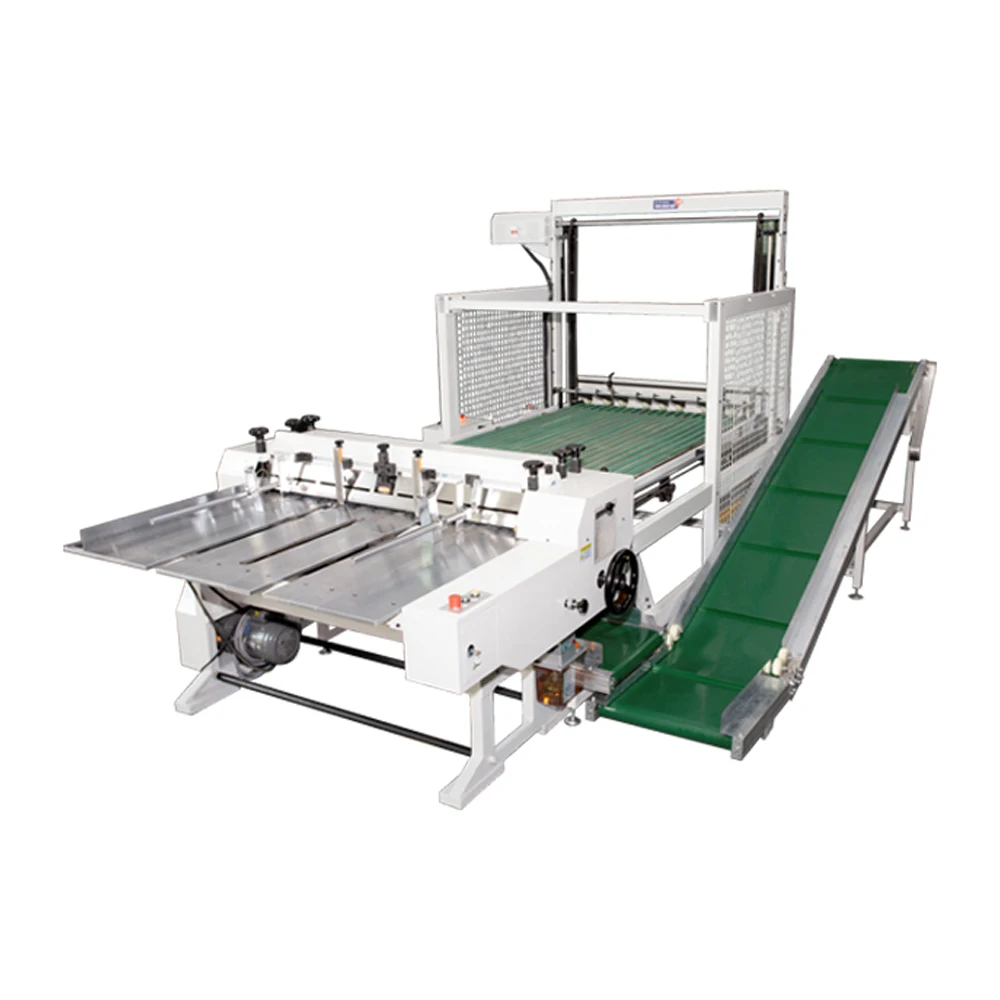 HXCP HX1200 Automatic Paperboard Slitting Machine Thin Blade Notebook Hardcover Book Production Slitter Motor Pump PLC