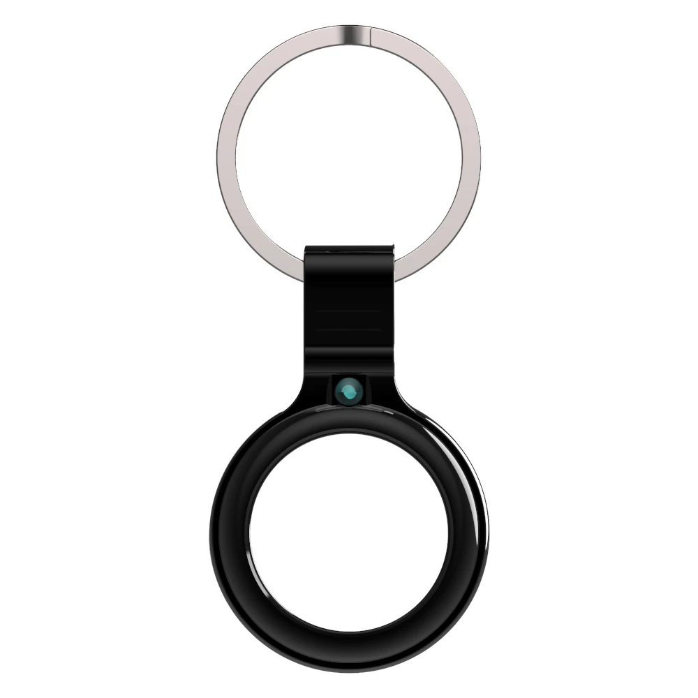 2021 NEW ODM HOLDMI T102 short size series high quality shinny black airtags metal protective cover for apple airtag