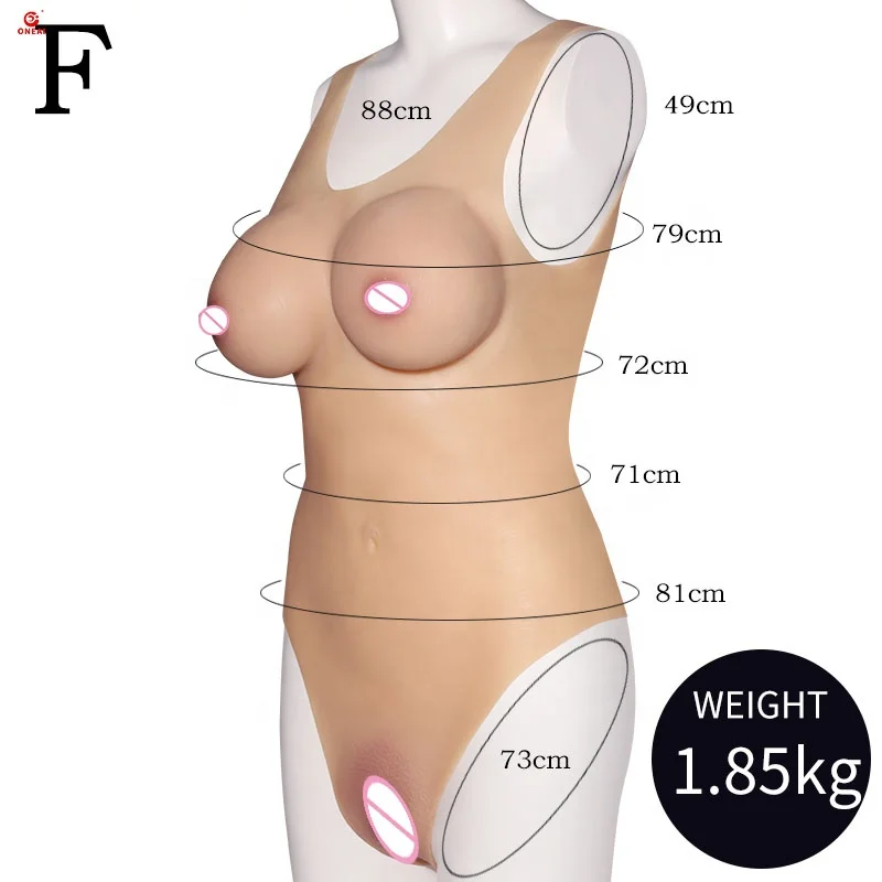 Oneai F-cup High Quality Cosplay Silicone Breast Wearable Crossdressing for Woman