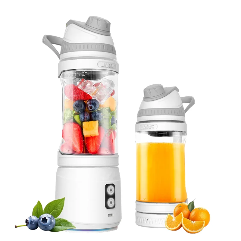 Factory Direct 700ML USB Portable Blender Fresh Fruit Juicer Shaker for Indoor Use for Boiling Water Vacuum Flask Directly Sold