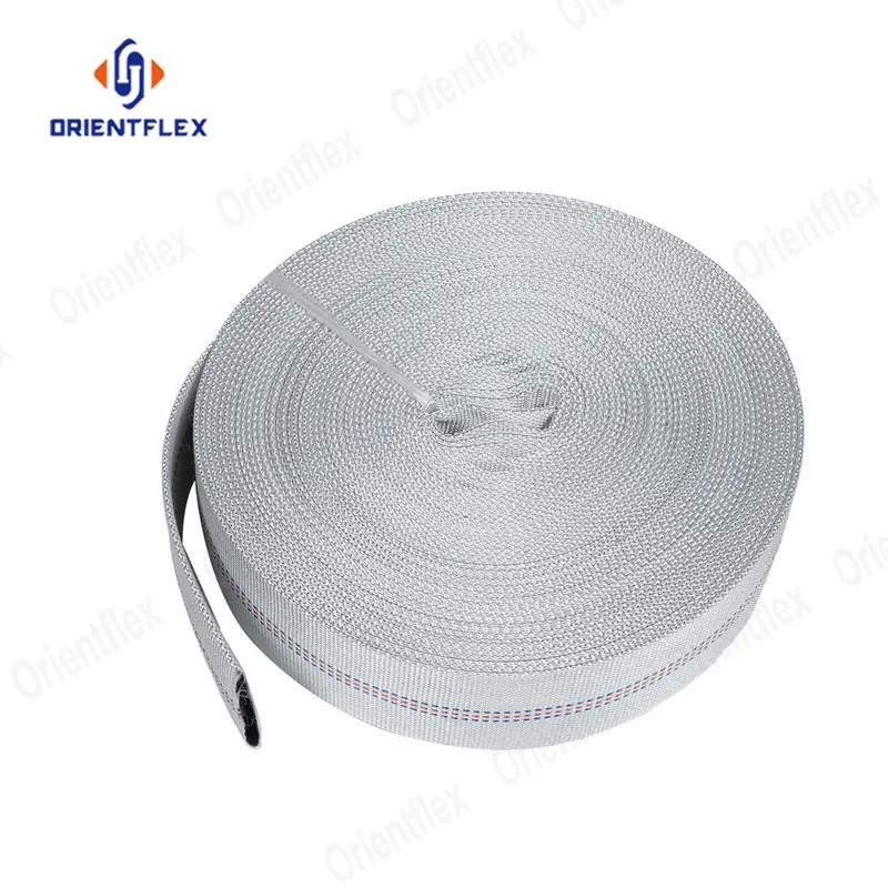 PU high pressure black 1.5 4 pvc rubber layflat fire hose manufacturer price