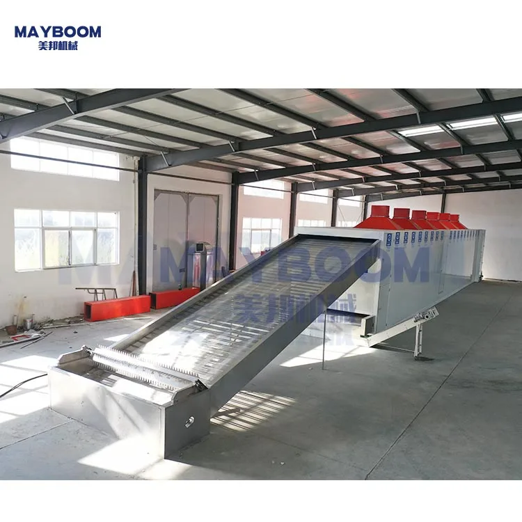 
Natural gas or electric circulating hot air garlic belt drying machine 