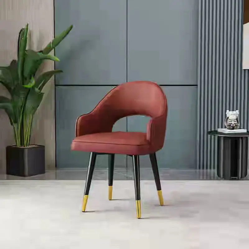 Роскошные обеденные стулья, постмодернические скандинавские деревянные стулья, американские Семейные обеденные столы, стулья и мягкие кожаные сумки