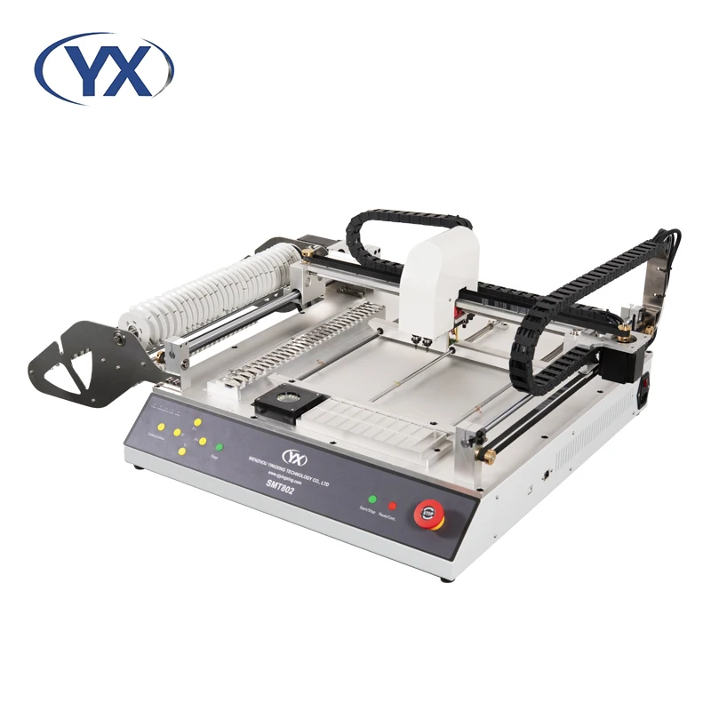 All Feeders Free Stock in EU SMT802A SMT Pick and Place Machine Electronic PCB Led Lamp Production Line