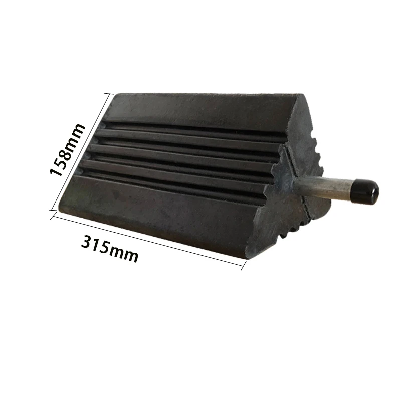 
Support Custom Packaging Road Rubber Wheel Stopper Car Parking Lot Equipmen 