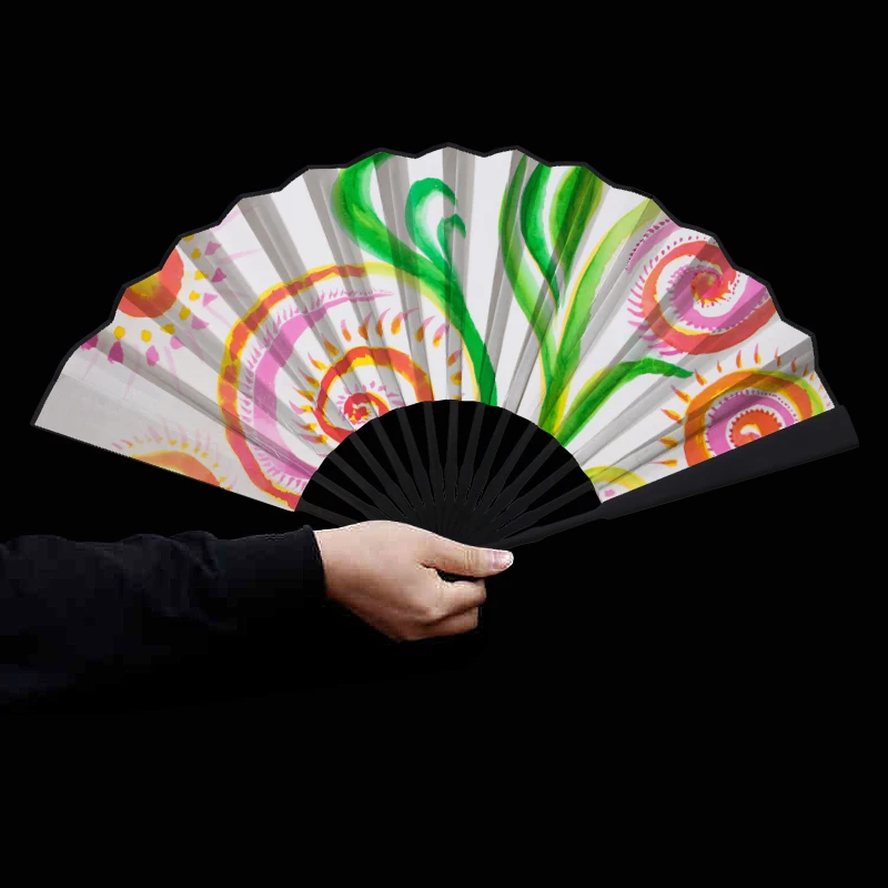 Factory Manufacture Folding Elegant Wedding Party Customized Bamboo Hand Fan