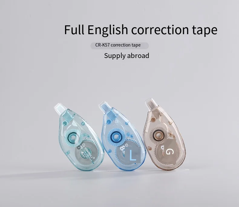 Hot Selling High Standard Tearing Easily Stationery Correction Tape Correction Stationery Correction Tape