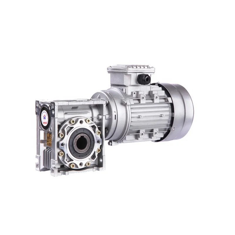 Industrial Popular NMRV NMRW NRV NRW With Electric Motor Worm Reducer Gearbox Gear Motor For Food Machine